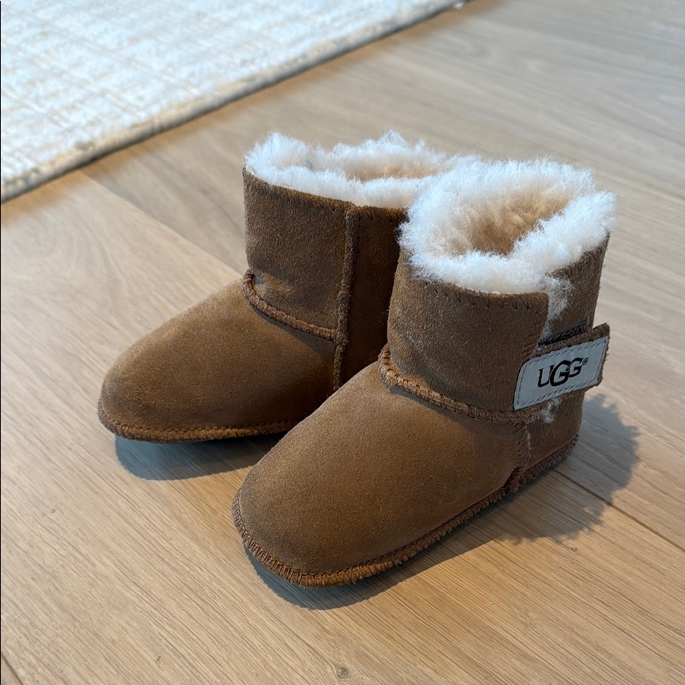 UGG Brown Classic Suede Booties